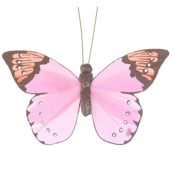 Фигурка декоративная &quot;Бабочка&quot;, L8 W9 H2,5 см, 6в.
