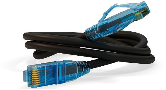 Патч-корд Hyperline PC-LPM-UTP-RJ45-RJ45-C6-3M-LSZH-BK U/UTP не экранированный RJ-45&amp;lt;&amp;gt;RJ-45 кат.6 3м черный LSZH