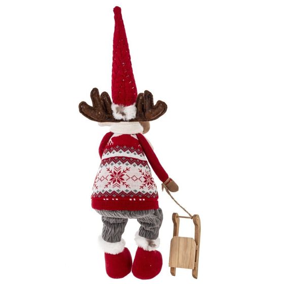 Игрушка набивная &quot;Олень&quot;, L21 W14 H61/29 см