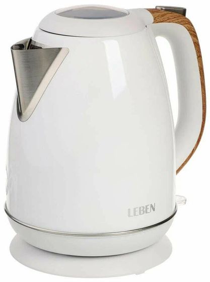 Чайник электрический Leben 291-096 1.7л 2200Вт белый