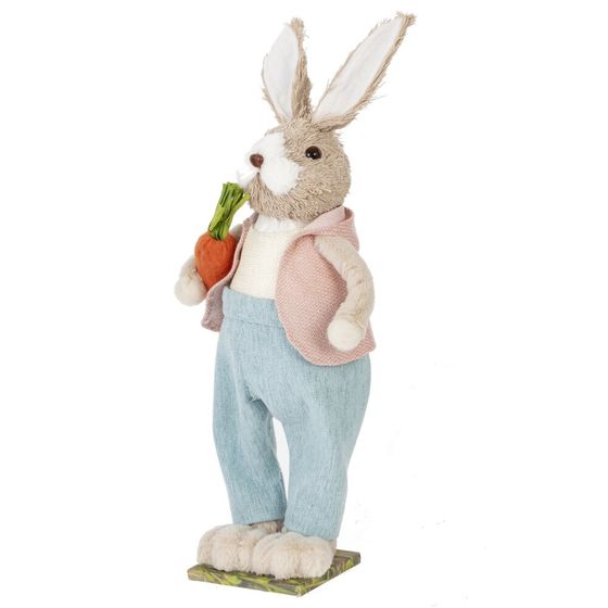 Фигурка декоративная "Заяц", L13 W10 H40 см