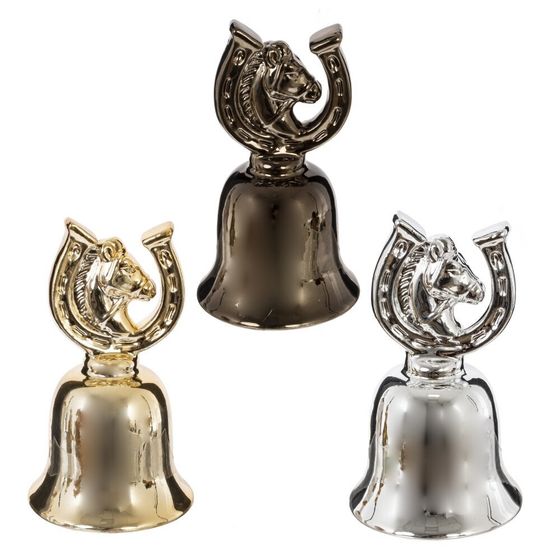 Колокольчик &quot;Лошадь&quot;, L6,5 W6,5 H11 см, 3в.