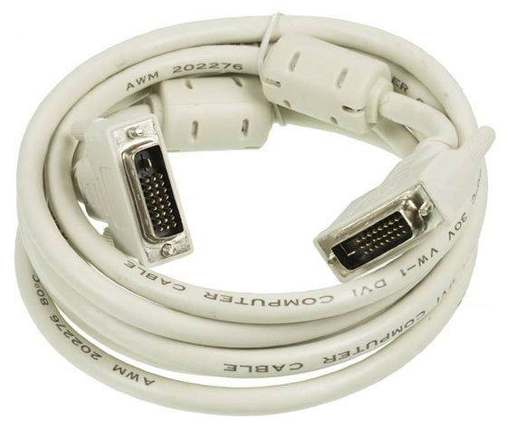 Кабель Ningbo DVI-D(m)/DVI-D(m) ферритовый фильтр 3м. черный