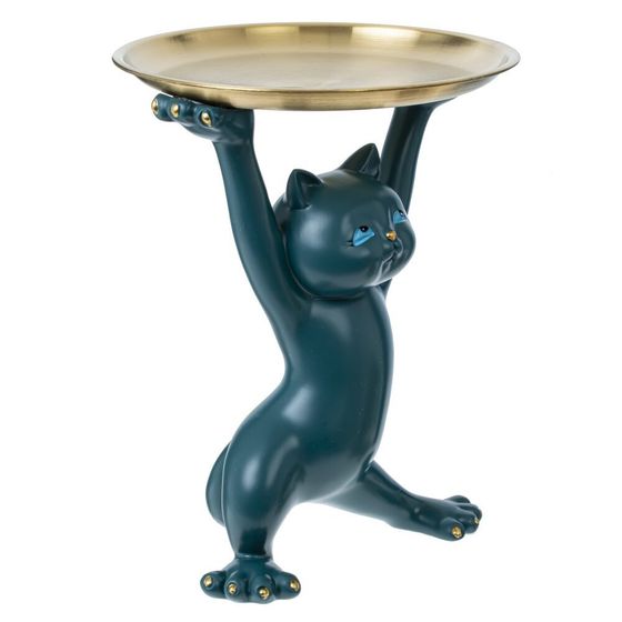 Фигурка декоративная "Кот", L17 W17 H21,5 см