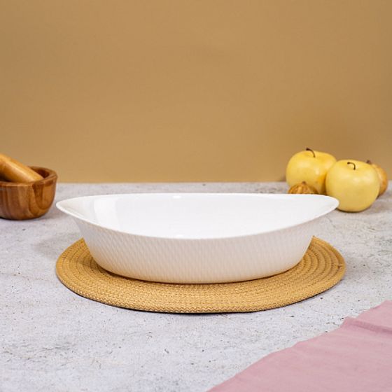 Блюдо для запекания SMART CUISINE WAVY овальное 29X17см