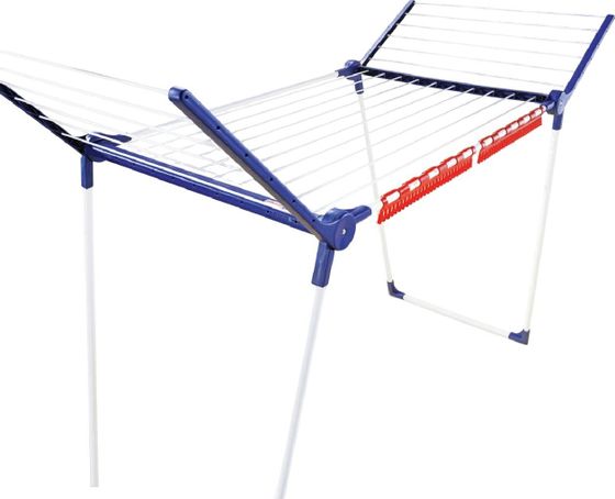 Сушилка для белья Leifheit Pegasus 180 Solid напольная 18м белый/синий/красный