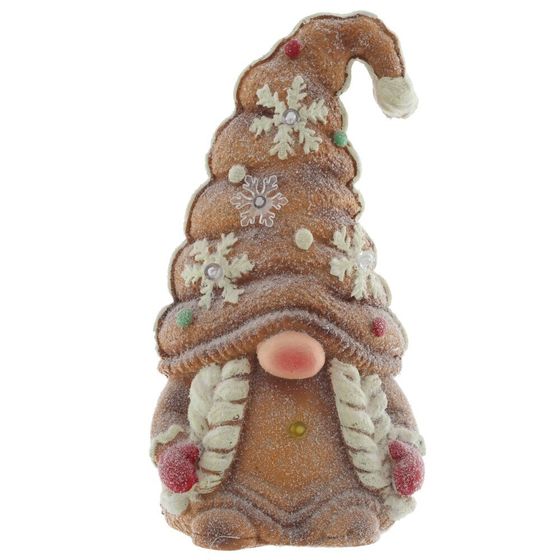 Фигурка декоративная с подсветкой "Гном"(3хААА,н/п), L22 W16 H42 см