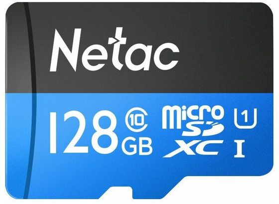 Карта памяти microSDXC 128Gb Netac P500 (NT02P500STN-128G-S)
