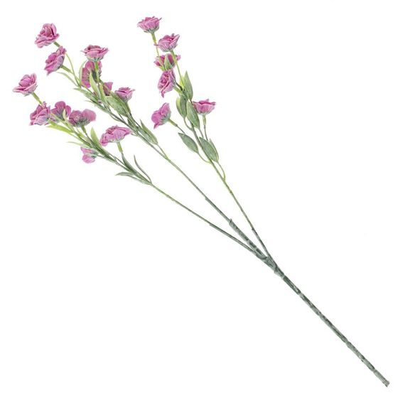 Цветок искусственный &quot;Эустома&quot;, L15 W15 H60 см, 3в.