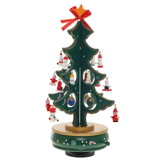 Фигурка декоративная &quot;Ёлка&quot; (муз), L19 W19 H27 см