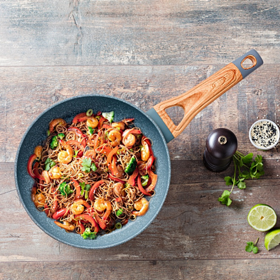 Сковорода глубокая OPTIMA Stone 26см индукция