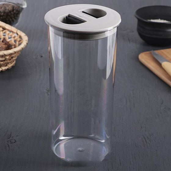 Банка для сыпучих продуктов круглая 1.0л