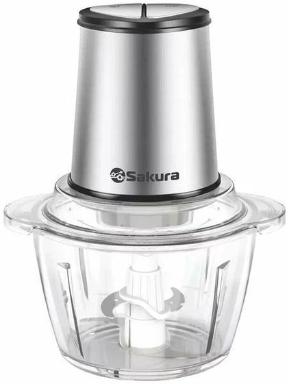 Чоппер Sakura SA-6245BS 600Вт 2 л стекл