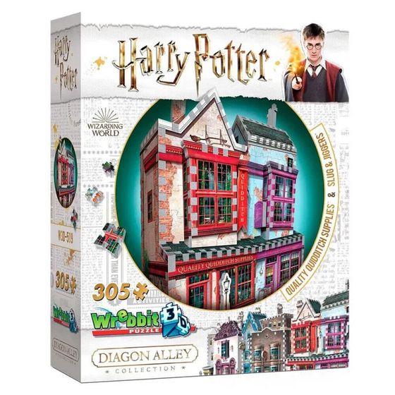 WREBBIT Harry Potter Quidditch Supplies Slugg&amp;Jiggers 3D Puzzle