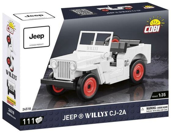 Jeep Willys CJ-2A, weiß