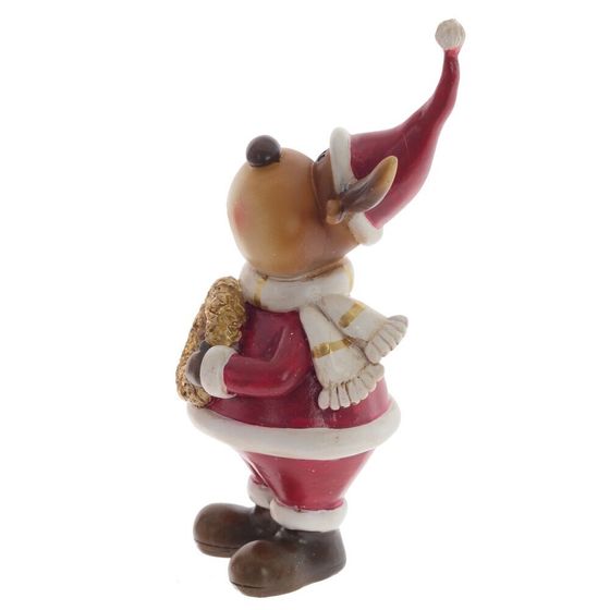 Фигурка декоративная &quot;Олень&quot;, L8 W5,5 H17 см, 2в.