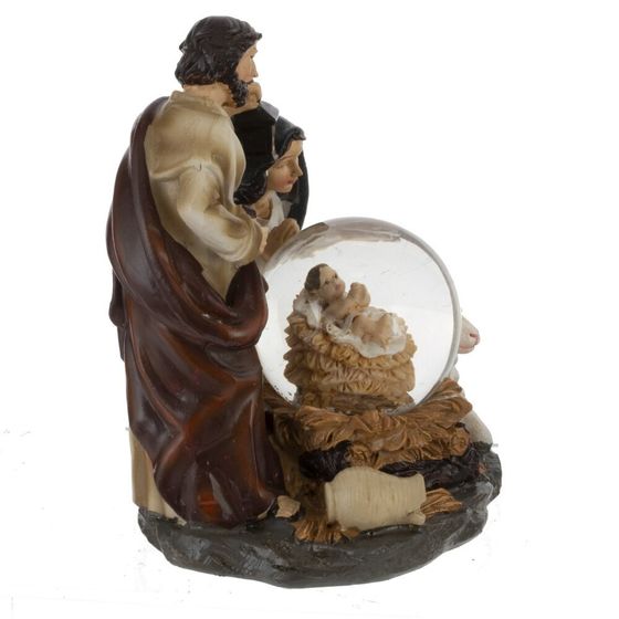 Фигурка декоративная &quot;Рождество&quot; в стекл шаре, L10 W8 H11 см