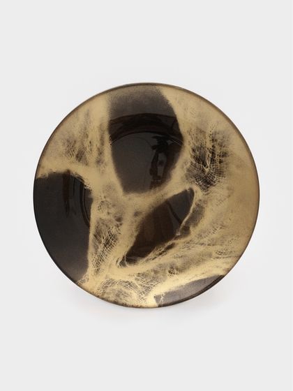 Тарелка обеденная &quot;Brown Marble&quot; 21 см, цвет коричневый