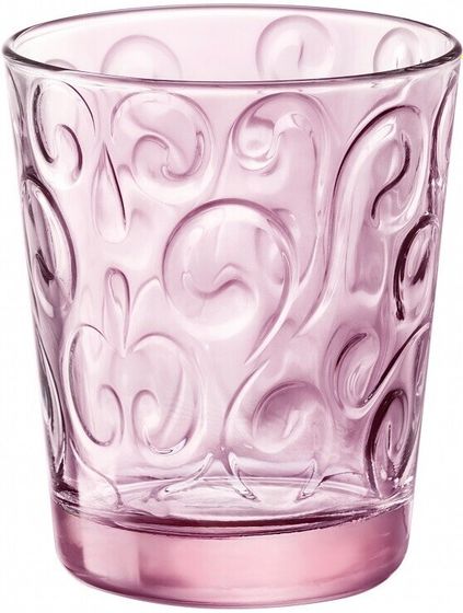 Набор стаканов 3 шт., 295 мл., Бормиоли Naos Розовый   Италия
