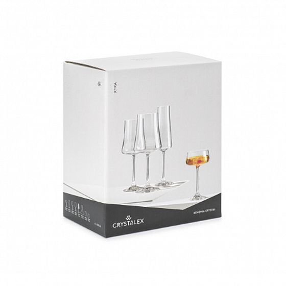 Набор бокалов для шампанского XTRA 6шт 210мл