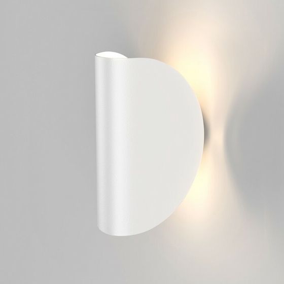 Уличный светильник настенный, светодиодный Elektrostandard, Taco, 117х180х92 мм, 10Вт, LED, 650Лм, 4000К, цвет белый