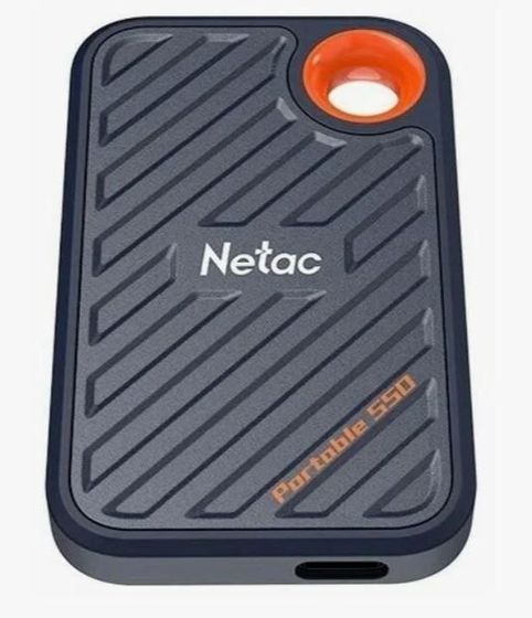 Внешний SSD 1Tb Netac USB-C NT01ZX20-001T-32BL ZX20 2.5&quot; синий