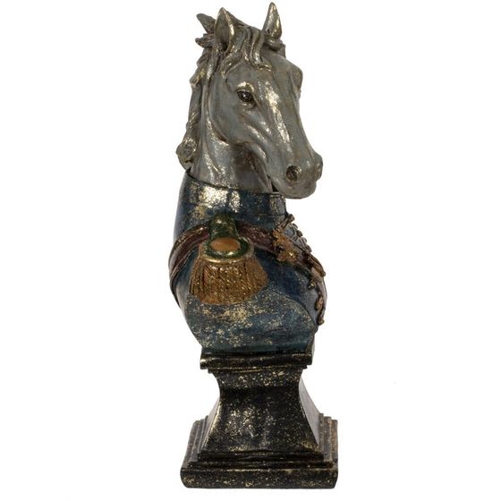 Фигурка декоративная &quot;Бюст лошади&quot;, L13 W8 H24 см