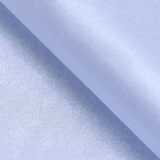 Бумага упаковочная тишью, «Жемчужная», васильковый, 50×66 см