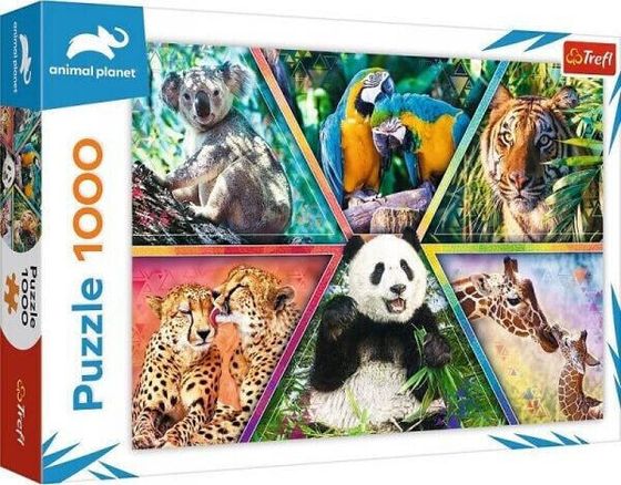 Trefl Puzzle 1000 деталей Animal Planet Animal Kingdom