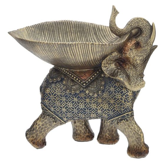 Фигурка декоративная "Слон", L20 W12 H20 см