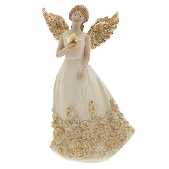Фигурка декоративная &quot;Ангел&quot;, L7,5 W5 H13,5 см, 2в.
