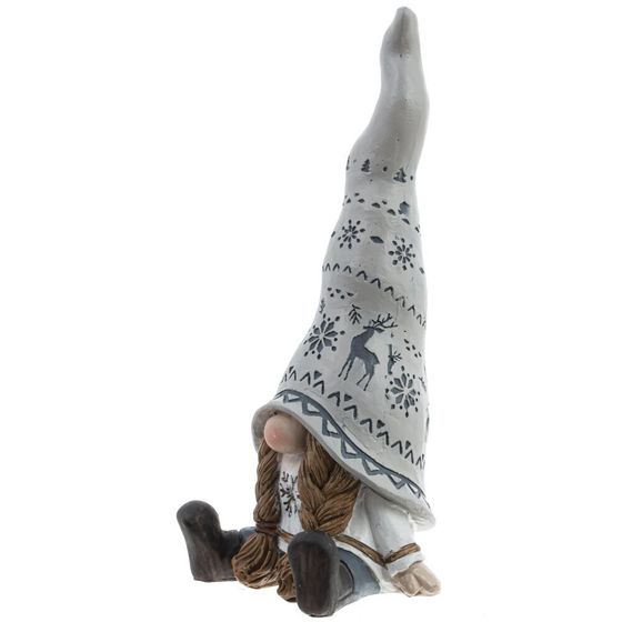 Фигурка декоративная &quot;Гном&quot;, L8 W7,5 H17 см, 4в.