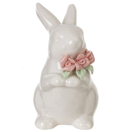Фигурка декоративная "Заяц", L5,5 W6,5 H10,5 см