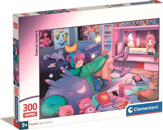 Clementoni Clementoni Puzzle 300el Super Game Lovers 21722