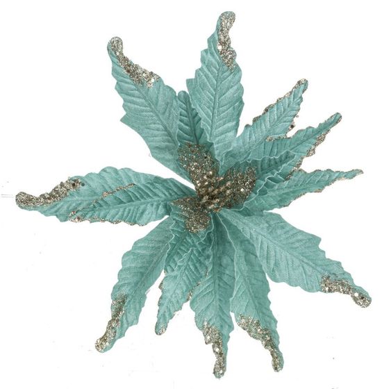 Цветок искусственный &quot;Пуансеттия&quot;, L32 W32 H25 см