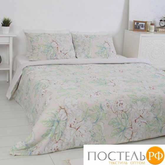 552408/53 КПБ сем &quot;Lovely&quot; green н(2)70*70 Melissa