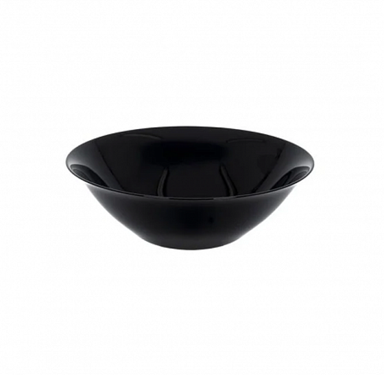 Столовый набор 18 предметов КАРИН черно-белый