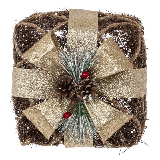 Набор из 3  декоративных изделий &quot;Подарки&quot;, L28 W27 H31 см