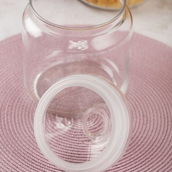 Банка для продуктов БИГ КЛАБ с крышкой 1.5л