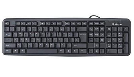 Клавиатура Defender Element HB-520 проводная черный