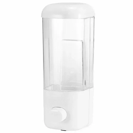 !09 Диспенсер для жидкого мыла 500 мл. пластик белый