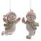Изделие декоративное подвесное &quot;Снеговик&quot;, L4,5 W3 H7,5 см, 2в.