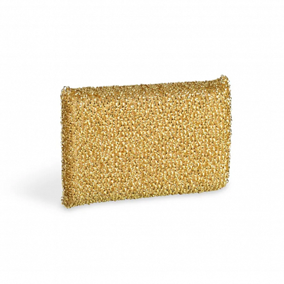 Губка DELICATE металлизированная 1шт