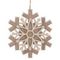 Украшение новогоднее &quot;Снежинка&quot;, L15 W0,5 H16 см, 3в.