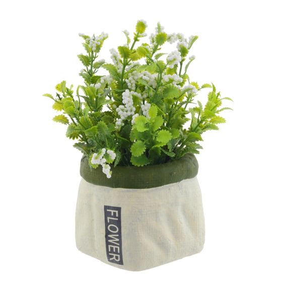 Цветочная композиция, L13,5 W13 H15,5 см, 1 штука, дизайн микс