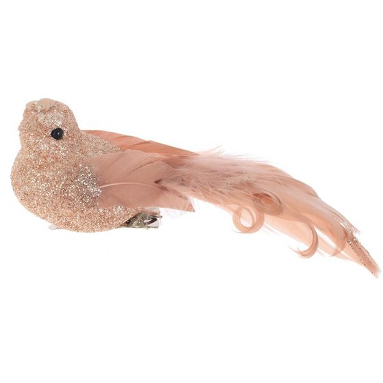 Изделие декоративное &quot;Птичка&quot;, L11 W4 H4 см, 6в.