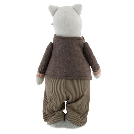 Игрушка набивная &quot;Кот/Кошка&quot;, L16 W10 H33 см, 2в.