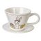 Чашка с блюдцем, 270 мл, L15,5 W13,5 H8,5 см