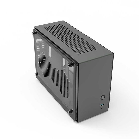 Корпус Zalman M2 mini серебристый без БП SFF miniITX