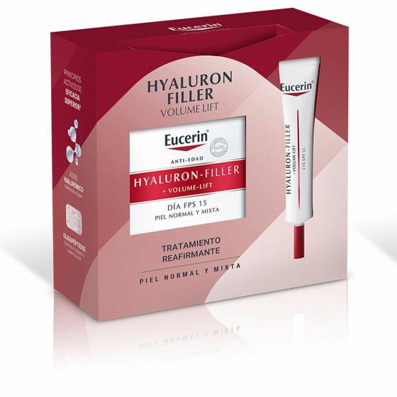 Косметический набор Eucerin Hyaluron Filler Lift Día Piel Normal 2 Предметы